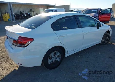 2014 Honda Civic Lx from USA, damaged, VIN 19XFB2F58EE253181